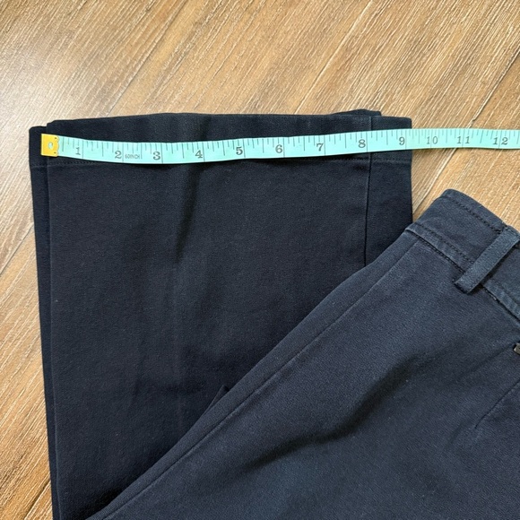 St John Marie Straight Leg Pant Navy High Rise trousers - Picture 3 of 11